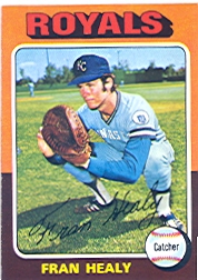 1975 Topps Baseball Cards      251     Fran Healy